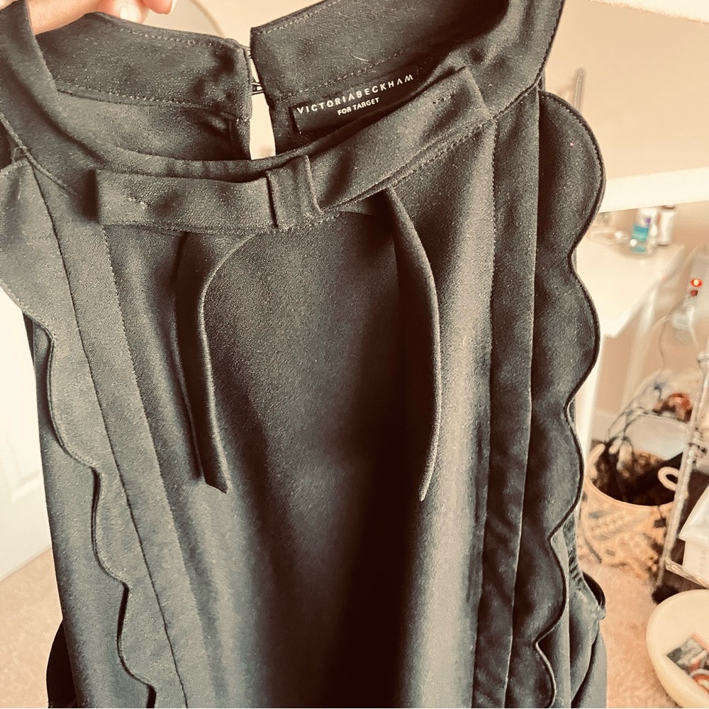 Victoria Beckham BEAUTIFUL black tank top